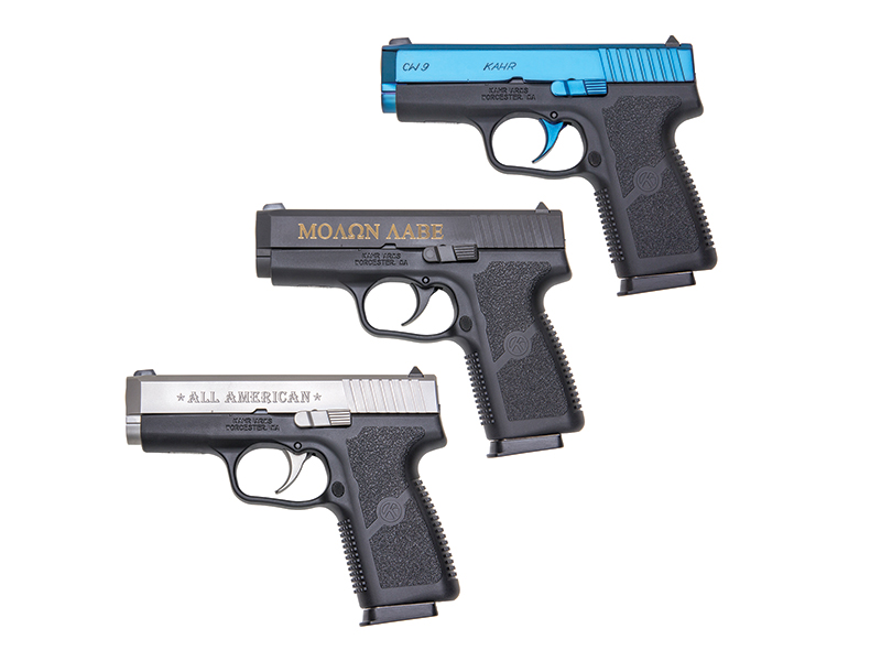 First Look: Kahr CW9 Lew Horton Special Editions
