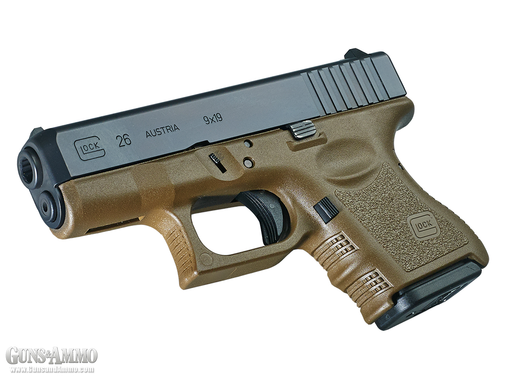 Black & Tan: Glock 26 Gen 3 FDE