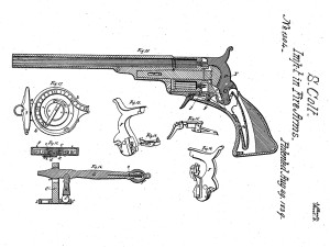 Colt Paterson “Holster Model,” patent August 29, 1839. Photo: Wadsworth Atheneum Museum of Art