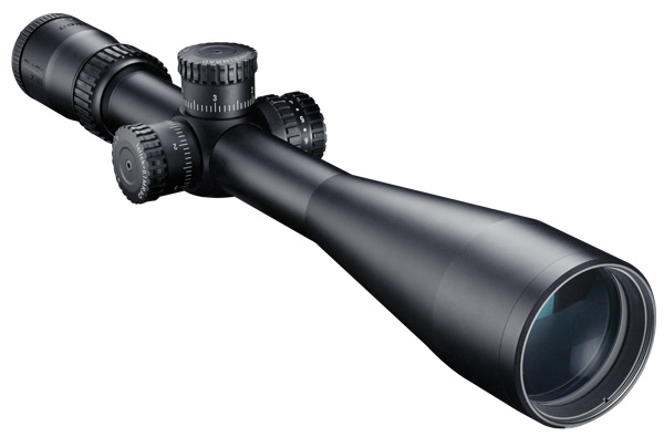 You'll be amazed at the features you get for less than $650 with the Nikon X1000 scope. You can select magnifications from 6–24X with the turn of a knob. Whether the target's range is 100 yards or 1,000 yards, start with a low power and increase magnification as needed.