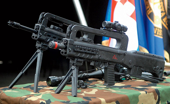 The Croatian VHS bullpup comes in two flavors: the full-length VHS-D or the carbine-length VHS-K.