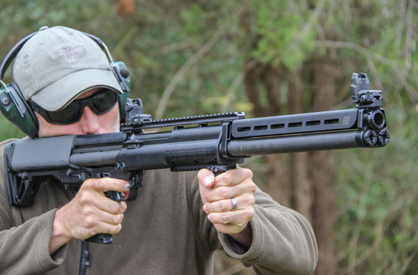 While it's probably not a shotgun you'll go pheasant hunting with, the KSG-25 is perfect for home defense offering massive firepower. It's also fun to shoot.