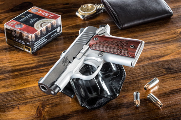 Kimber's new Micro 9 is a 9mm chambered, 1911-style pistol that's the size you'd expect from a .380 ACP-caliber pistol.