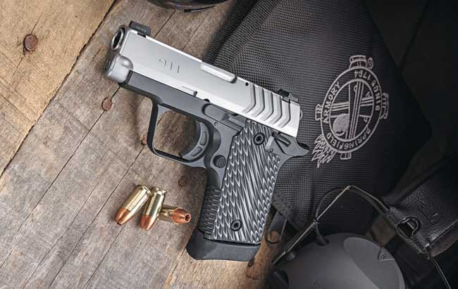 Springfield Armory 911 .380 ACP Defensive Carry Grips Available for Ambi and Non 