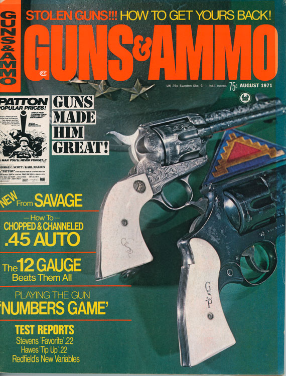 August 1971 Issue of Guns & Ammo