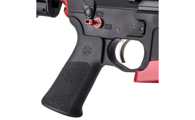 The MSR 10 Hogue Pistol Grip