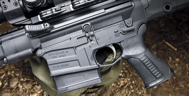 The MSR 10 makes use of forged receivers that have several enhancements.