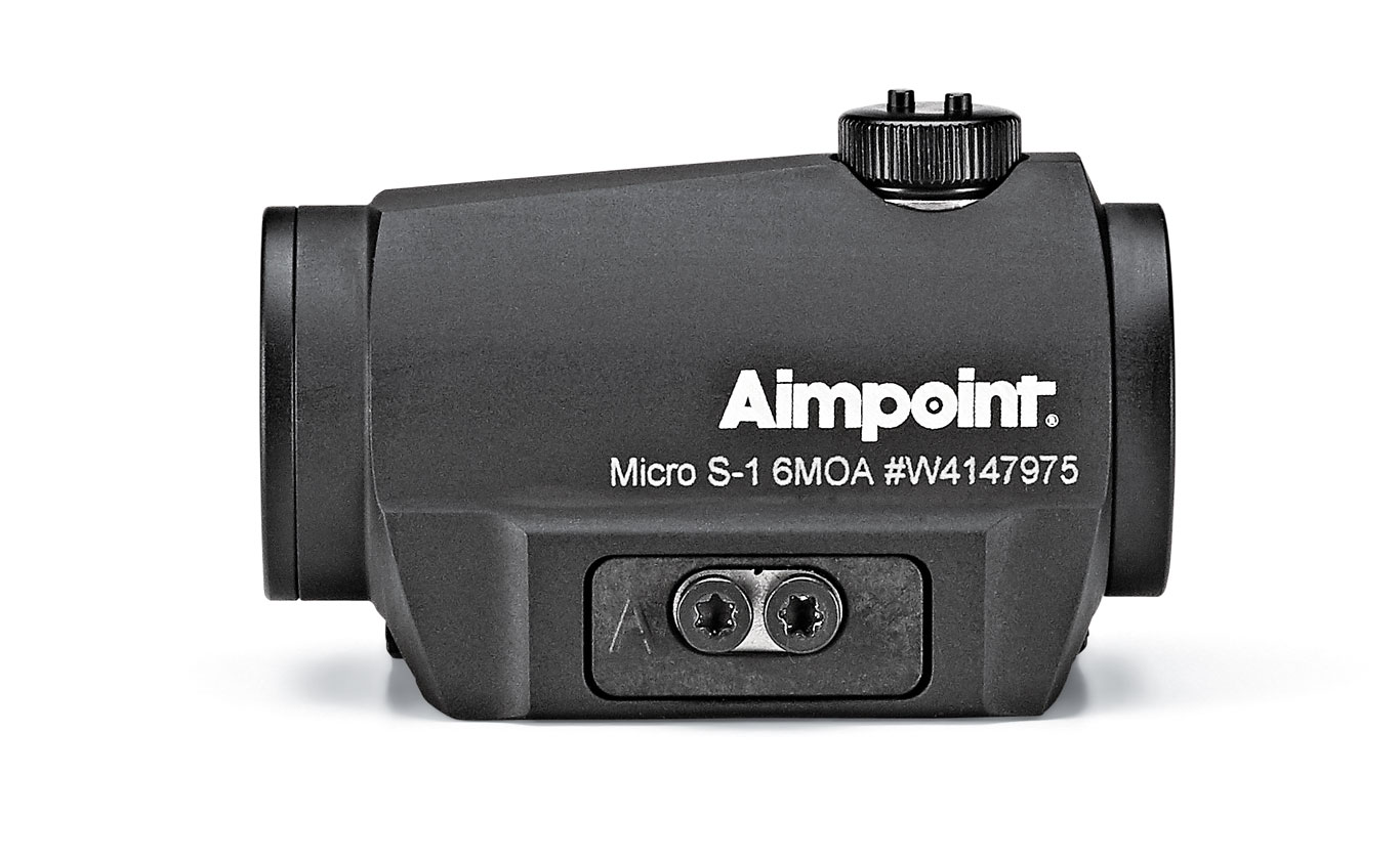 Aimpoint Micro S1 Red Dot Sight - Side View