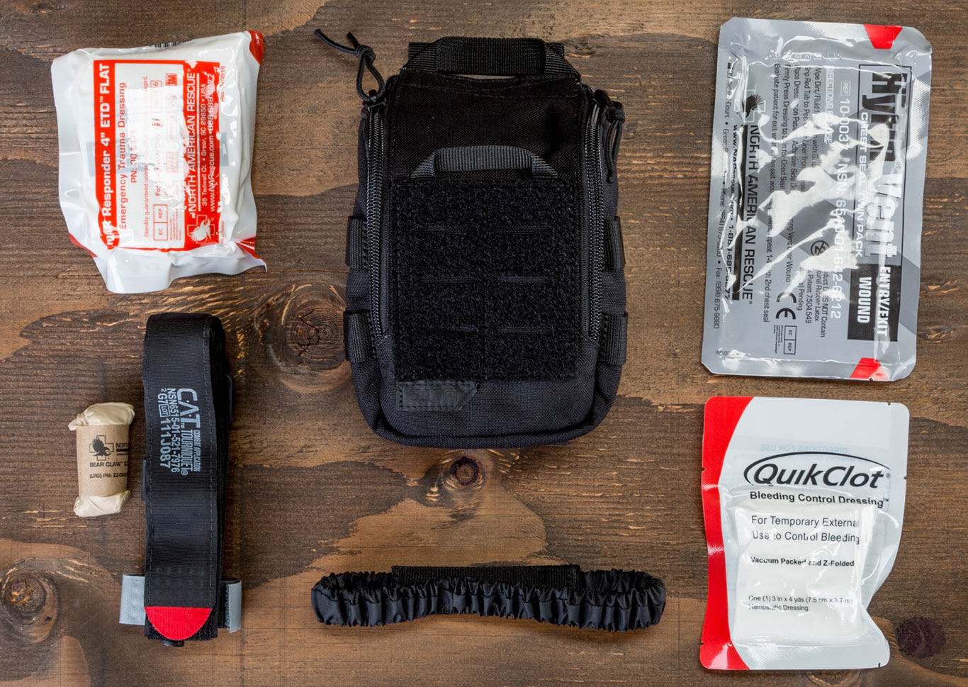Every shooter should carry a medical kit that can treat a gunshot wound until medics can arrive.