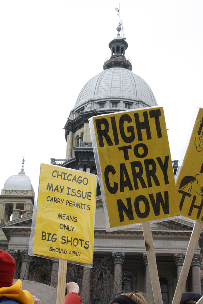 Illinois Gun Owners March on Capitol for Concealed Carry