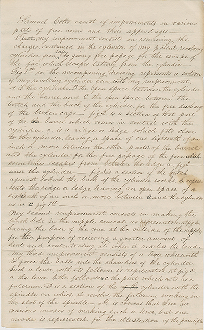 Samuel Colt Historical Documents Up for Bids