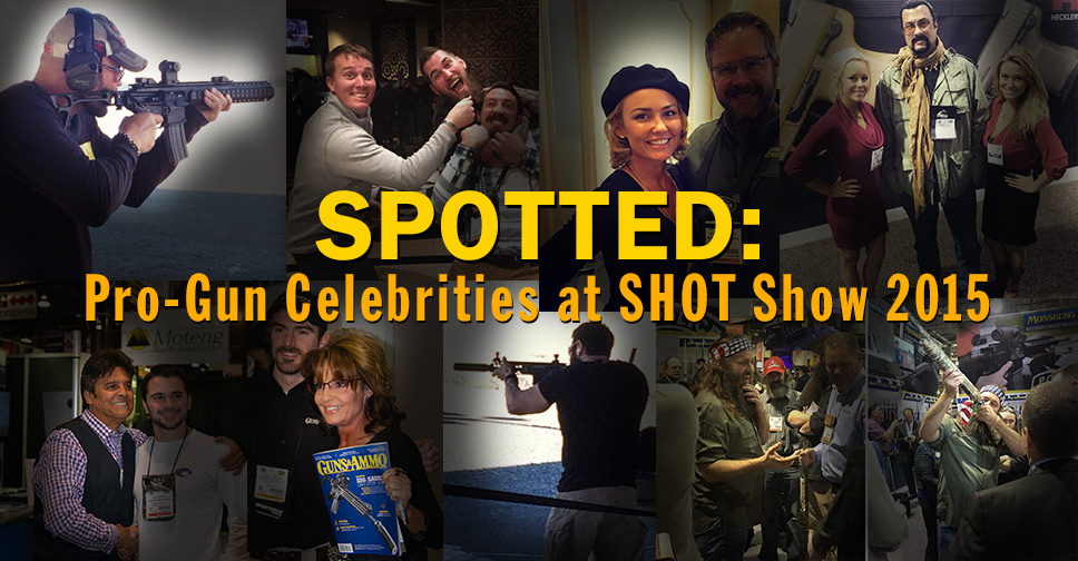 SPOTTED: Pro-Gun Celebrities at SHOT Show 2015