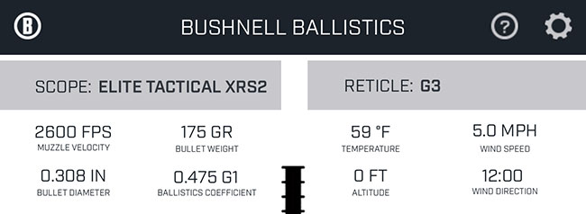 Bushnell Launches New Ballistics App