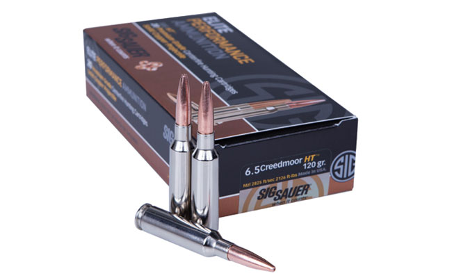 SIG SAUER Introduces 6.5 Creedmoor SIG HT Hunting Ammunition