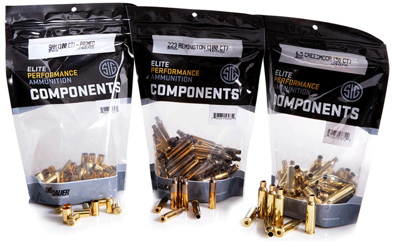 SIG SAUER Launches Components Line for Precision Handloaders