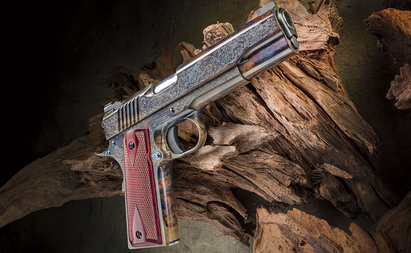 Standard Manufacturing's 1911 Case Colored #1 Engraved