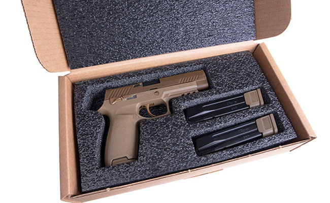 SIG SAUER Releases 5,000 M17-Commemorative U.S. Army Service Pistols
